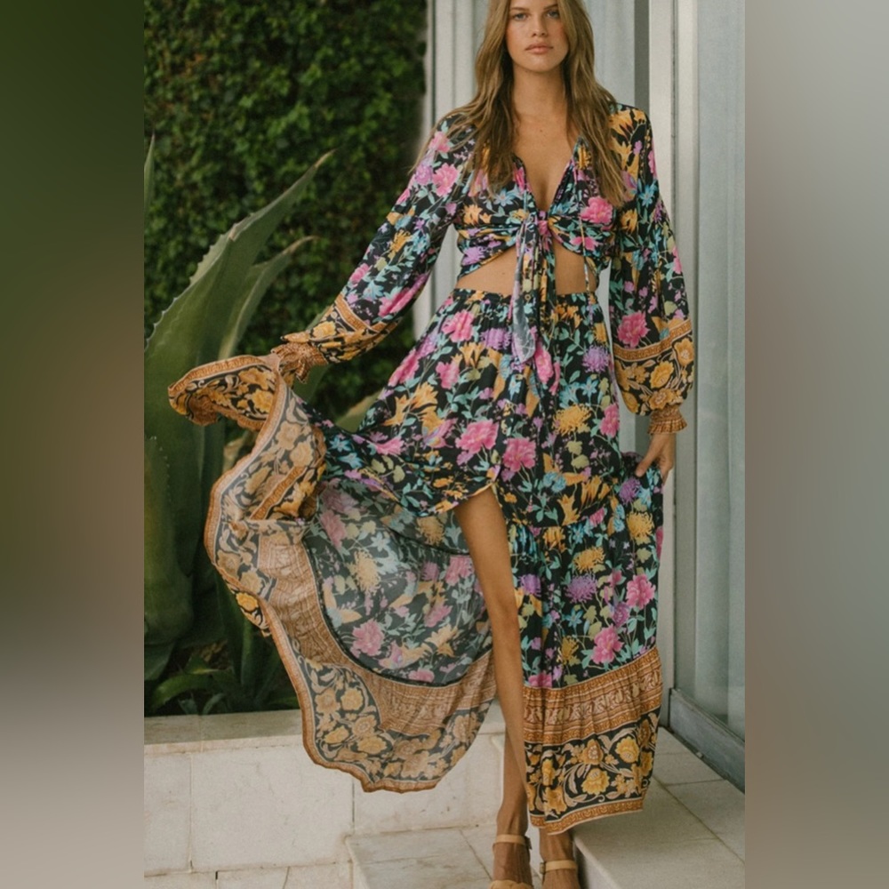 Spell & The Gypsy Collective Butterfly Maxi Skirt